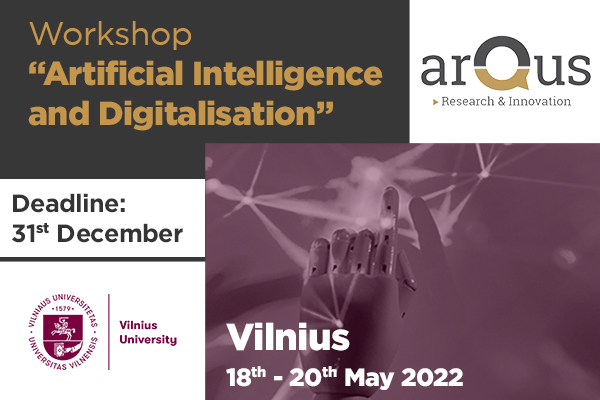 Workshop on Artificial Intelligence & Digital Transformation - ARQUS